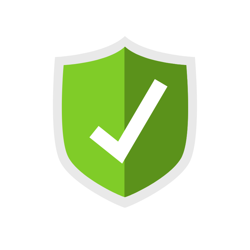 web design check shield